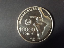 Rio 925 Ezüst 10000 Forint Nyári XXXI. Olimpiai Játékok Érme,Emlékérem 2016.