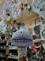 Czechoslovakian crystal chandelier