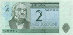 Észtország 2 krooni 2006 UNC