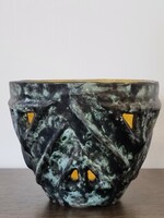 K.Kende judit art deco ceramic Kaspó-rare, collector's work