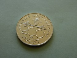 1992 Magyar Nemzeti Bank ezüst forgalmi 200 Forint - gyönyörű! Nem kg-os minőség, tasakbontás! IW9