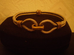 Old silver cuff bracelet