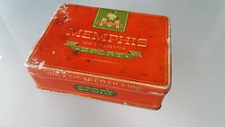 Old memphis sport cigarette metal box vintage cigarette box