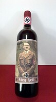Náci Hitler--cimkés vörösbor 0,75 l.
