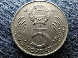 Népköztársaság (1949-1989) 5 Forint 1988 BP (id51853)