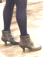 Large size 42 - 42.5 size - neosens la rioja rococo Spanish ankle boots