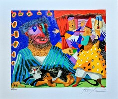 An original work by Pino Procopio, a charming work with excellent humor! - There is no half price offer!