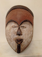 Afrikai maszk Vuvi népcsoport maszk antik afrika Kongó 336 dob 35 4676