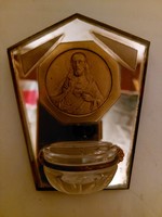 Art deco holy water container