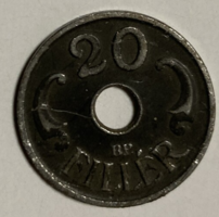Kingdom of Hungary 20 pennies, 1941-1944 (10)