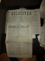 Hunyad megye, Déva, dr.Réthi Gyula kezelésében, századforduló környéke, rengeteg újság