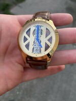 Skeleton so co men's mechanical watch for sale