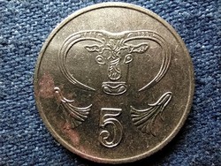 Ciprus ezüst tál 5 Cent 1993 (id50929)