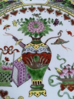 Famille rose - porcelain tray