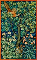 William Morris - Fácán - vakrámás vászon reprint
