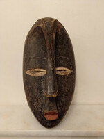 Lwalwa ethnic group antique African mask congo congo 618 drum 40 4736