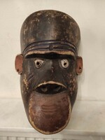 Bamileke ethnic group Cameroon monkey African mask 463 drum 40 4806