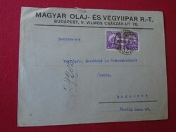 DEL007.13  Régi Levél - Budapest  -Magyar Olaj és Vegyipari RT  1926