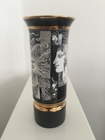 Hollóházi váza, Szász Endre, Napfény dekorral
