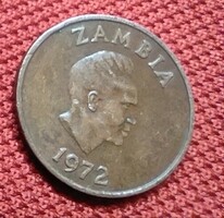 Zambia 1972. 1 ngwee