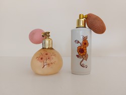 Old perfume spray retro cologne bottle 2 pcs
