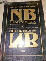 A norvég Biblia.Dedikált!  8900.-Ft