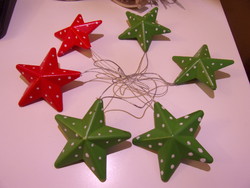 6 Pcs. Dotted star