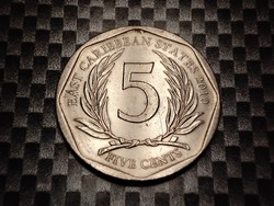 Kelet Karibi Államok 5 cent, 2010