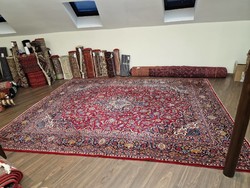 Eredeti iráni keshan 295x385 kézi csomózású gyapjú perzsa szőnyeg MZ_59
