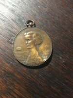 Erzsébet Királynő BÉKE medál  1916
