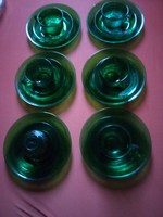 6x3 db os uveg reggelizo keszlet ritkasag  XX