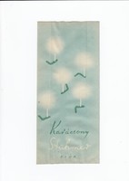 Stühmer Karácsonyi papírzacskó 1930-40