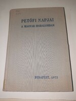 Endrődi Sándor: Petőfi napjai a magyar irodalomban.1499.-Ft