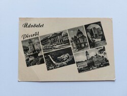 Old postcard photo postcard Pécs