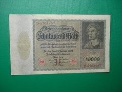 Németország 10000 márka 1922 nagyalakú