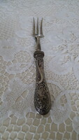 Antique French, decorative meat fork, waiter