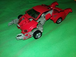 Piros sportautó TRANSFORMERS robot autó szép állapot a képek szerint