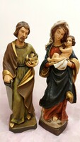 Virgin Mary Madonna with baby and Saint Joseph