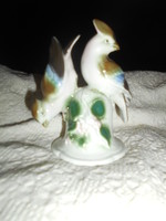 Volkstedt German porcelain pair of bird figurines