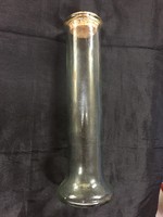 Giant, corked glass cylinder, bottle, container