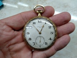 Chronométre watch 18k arany ffi zsebóra