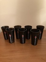 7 darab Unicum-os pohár