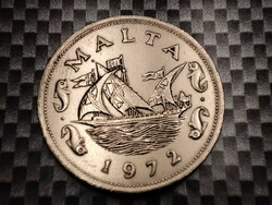 Malta 10 cents, 1972