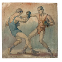 Alexander the Great: boxing men (f 333)