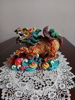 Kínai Feng Shui sárkány figura