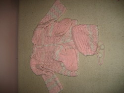 Old knitted baby clothes