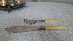 Gyönyörű,antik angol tálalókészlet