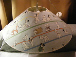 101 Puppy fairy tale pattern ceiling lamp for children's rooms