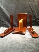 Art deco bookend and photo holders