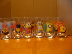 Minions fairy tale, collector's quality glass cups